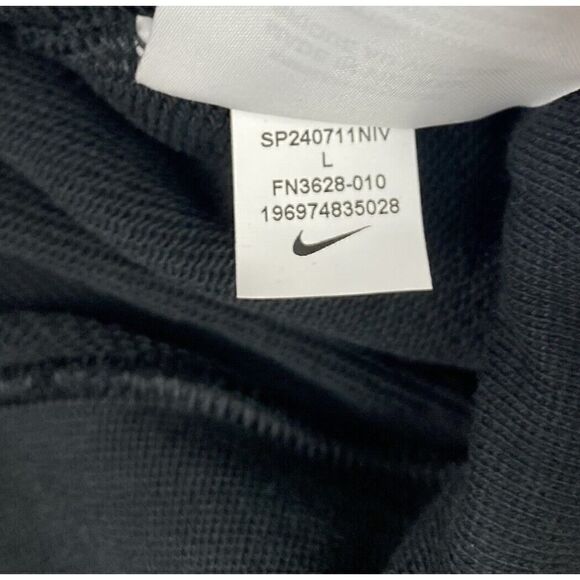Nike Just Do It Women's Sweater Black FN3628-010 Size Large $70 - Picture 8 of 8